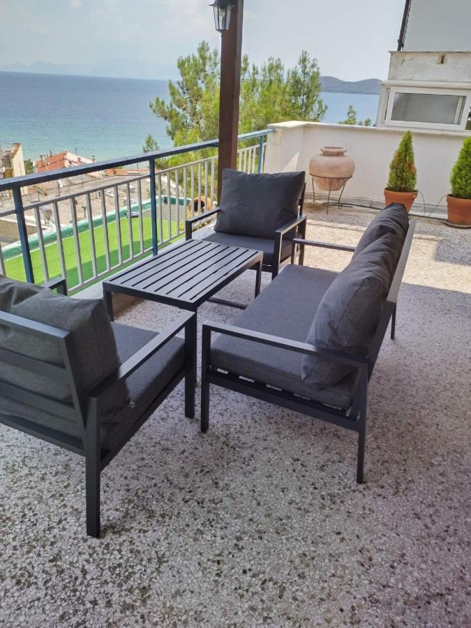 Panorama Apartment Nea Peramos  Luaran gambar